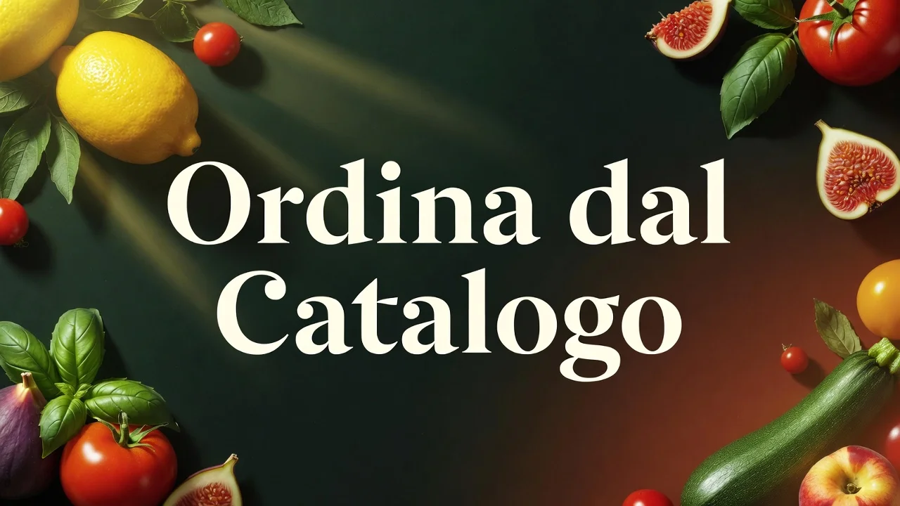 Ordina dal Catalogo